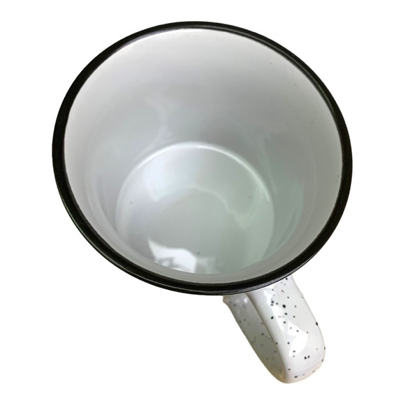 A&C Sailor Anchor Strength & Dignity Speckled Campfire Mug Ceramic Cup - Picture 5 of 9